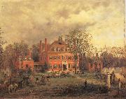 unknow artist The Old Westover Mansion oil painting reproduction